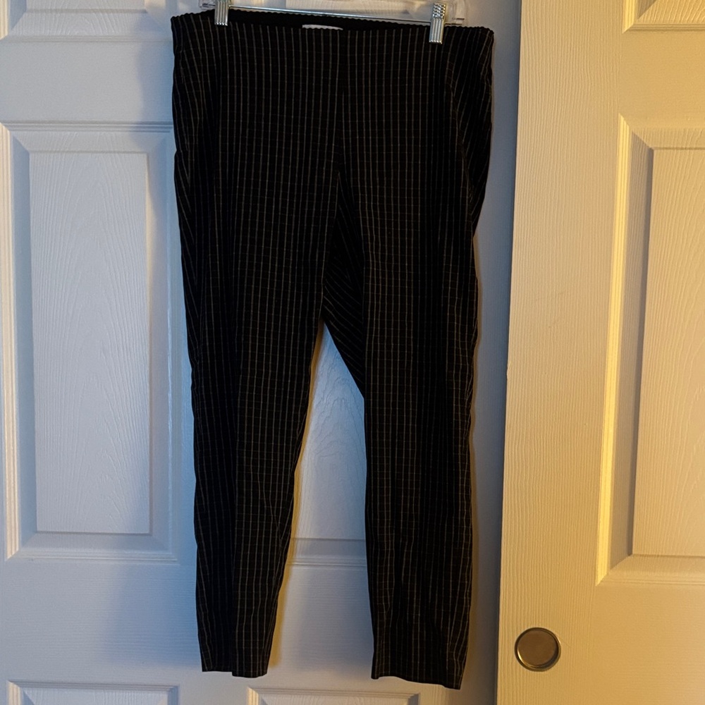 Black Lined Women Dress Pant